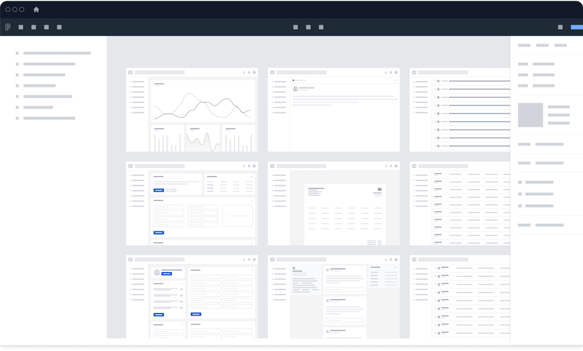 Flowbite Figma Design System mockup